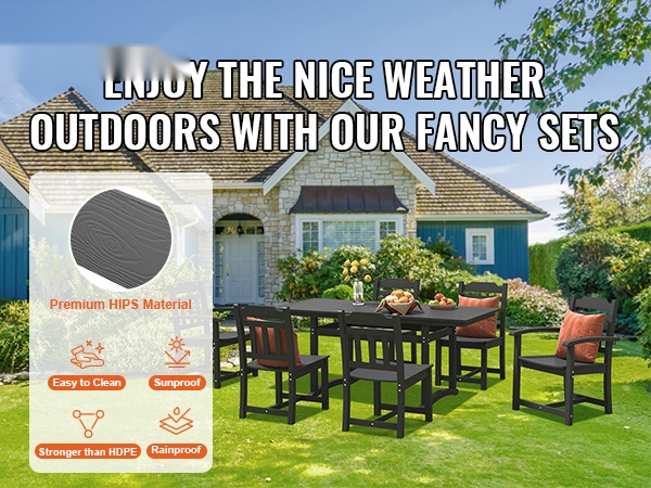 Ulkoruokailuryhmä pienemmälle terassille tai patiolle