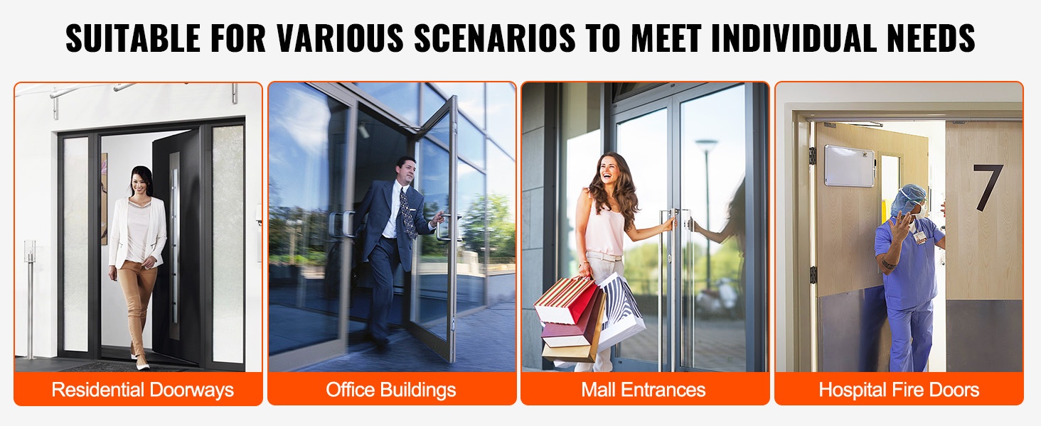 Sopii eri ovityypeille kuten turvaovi, puuovi ja palo-ovi