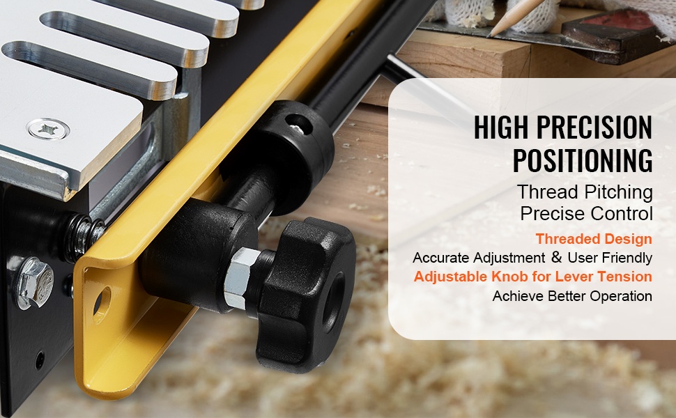 Kierteitetty säätö ja nuppi