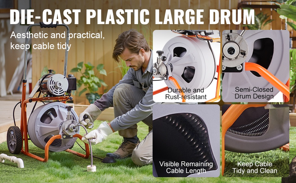 Korroosionkestävä muovirumpu viemärinavaukseen