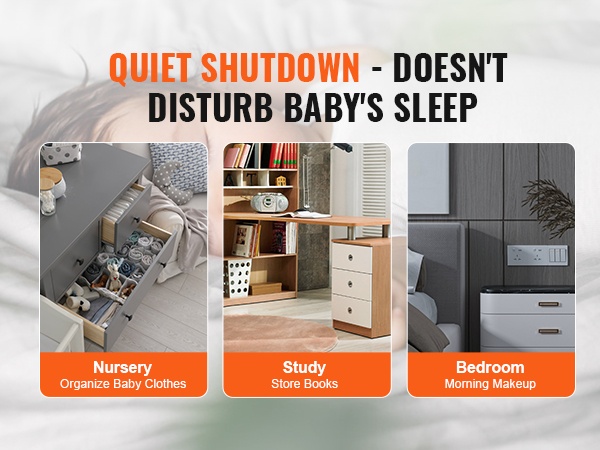 Hiljainen sulkeutuminen makuuhuoneessa