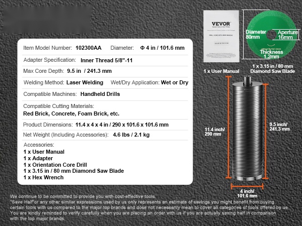 Porakruunun rakennekuva