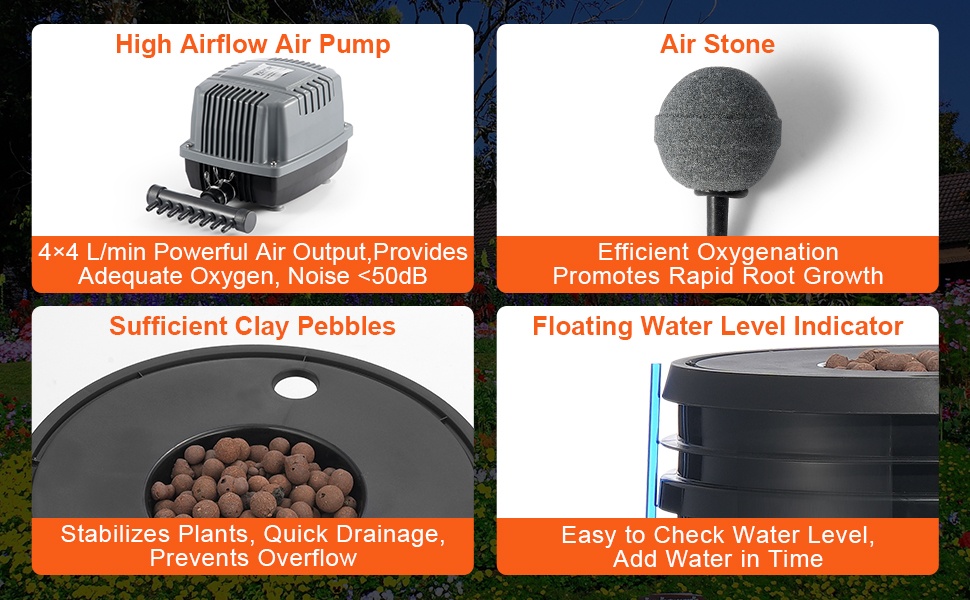 Ilmapumppu, ilmakivi ja vedenkorkeusmittari