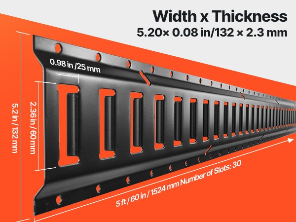 Useita kiinnitysaukkoja E-Track kiskossa