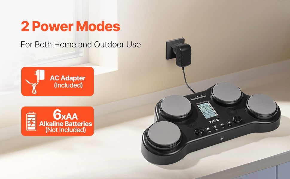 Kannettava sähköinen rumpusetti