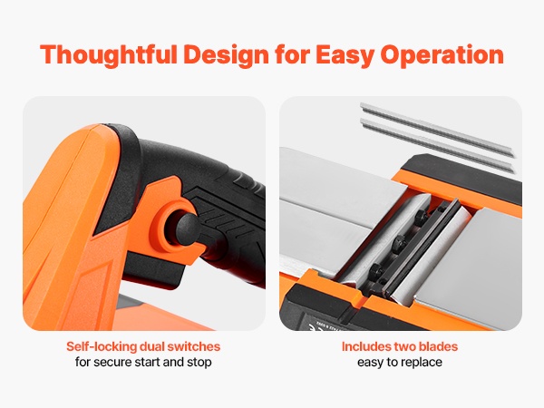 Sähköhöylän hallintalaitteet