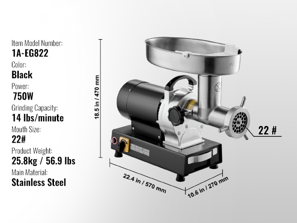 Lihamyllyn lisävarusteet