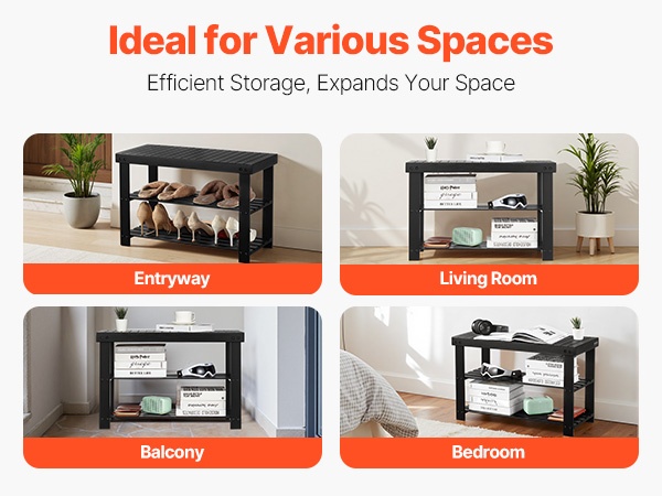 Kenkäpenkki makuuhuoneen läheisyydessä