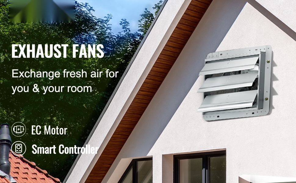 Poistoilmapuhallin yleisnäkymä