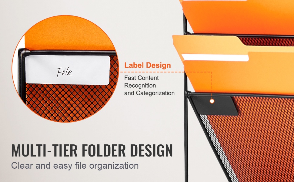 Monitasoinen seinähylly asiakirjoille