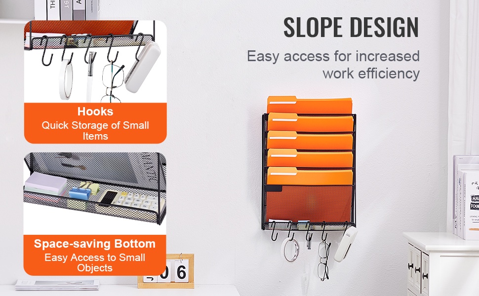 Kaarevat taskut asiakirjoille