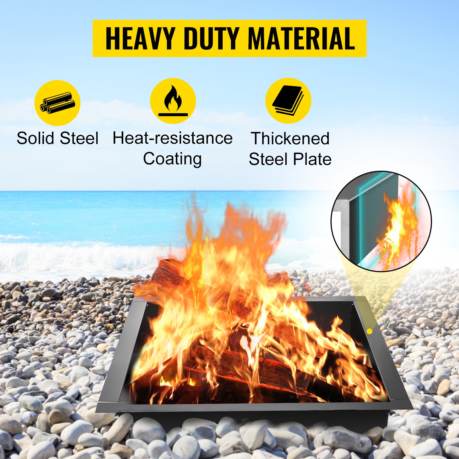 Teräksen ja pinnoitteen yksityiskohta