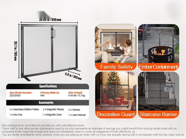 Kipinäsuoja osana kodin sisustusta