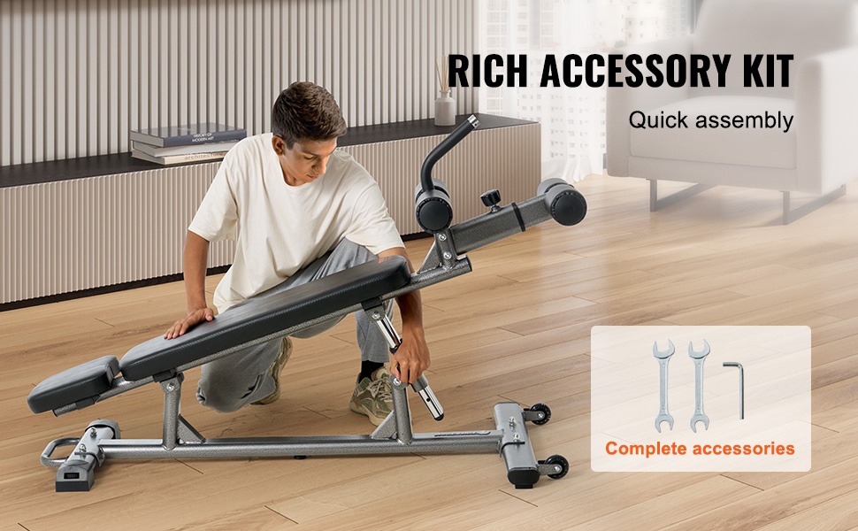 Helposti koottava penkki tarvikkeineen