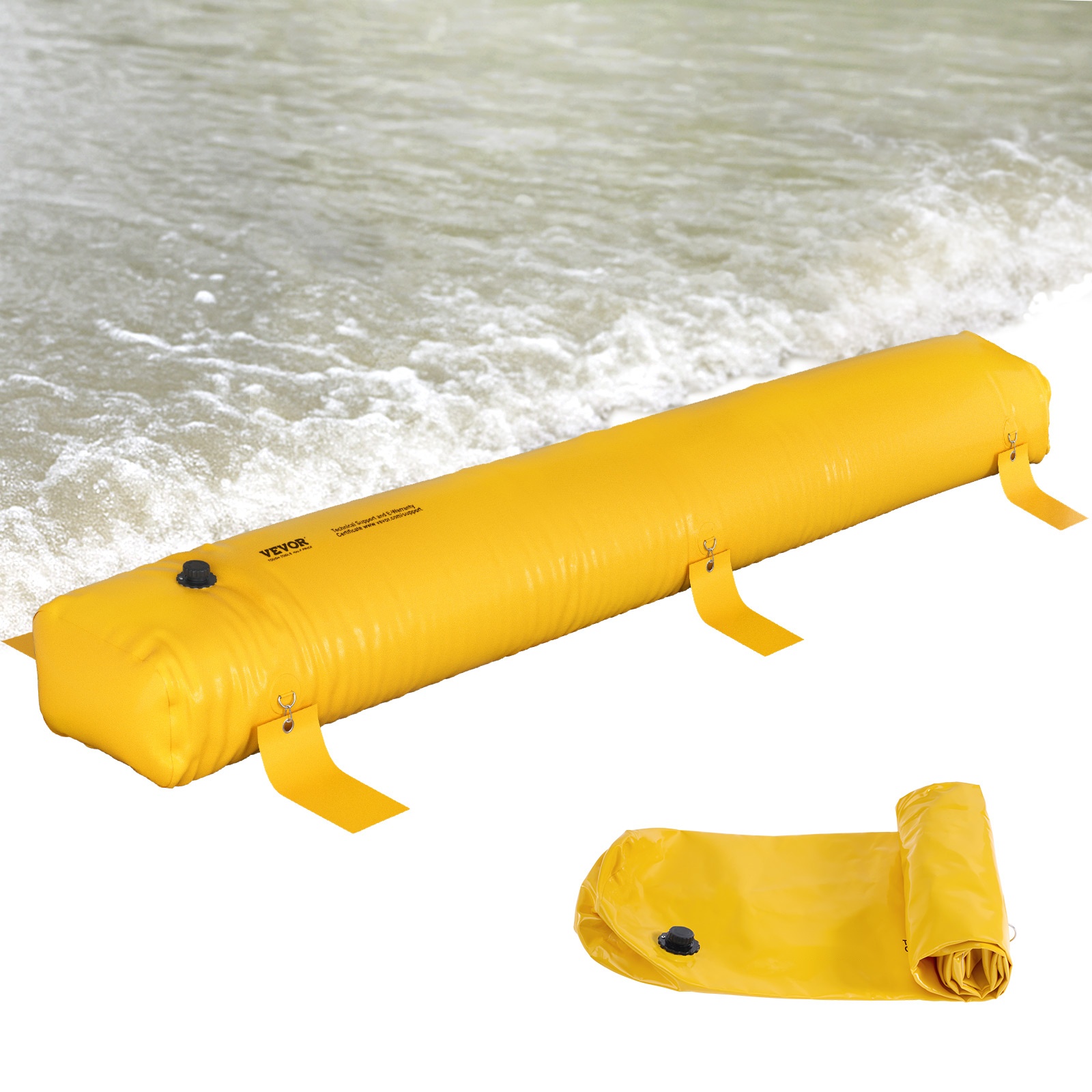 Tulvapato PVC-materiaali