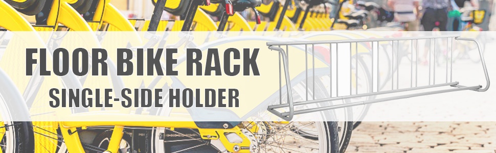 Lattiamallinen pyöräteline