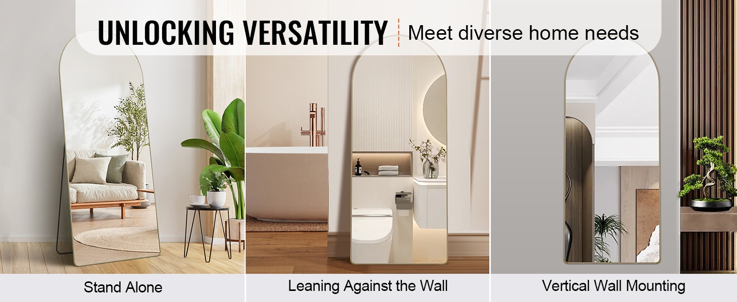 Peili lattialla telineen varassa