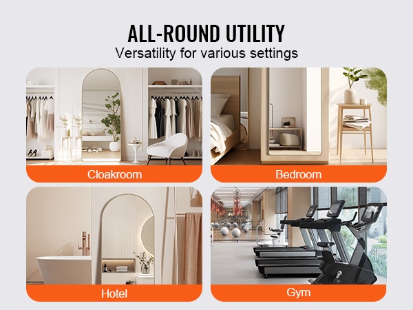 Peili makuuhuoneessa