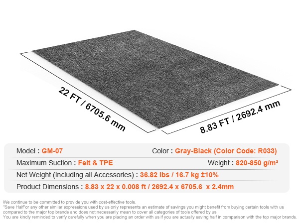 Autotallin lattiamatto sisäänkäynnissä