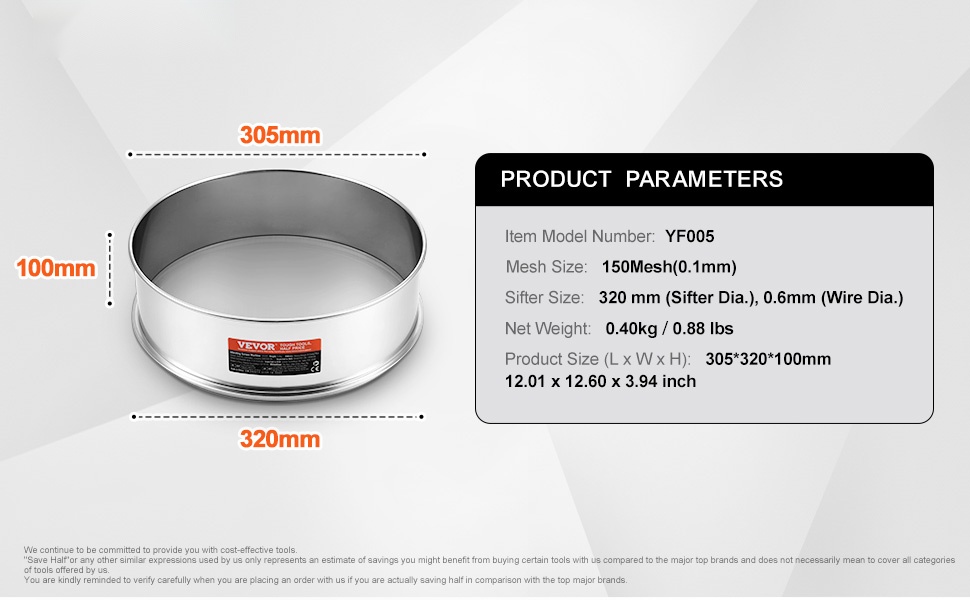 Hienoverkkoinen siivilä leivontaan ja ruoanlaittoon