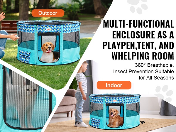 Tilava sisätila lemmikille