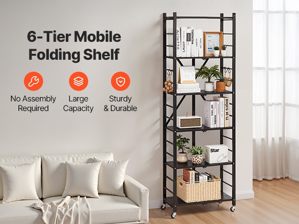 Taitettava säilytyshylly mobiilinäkymä