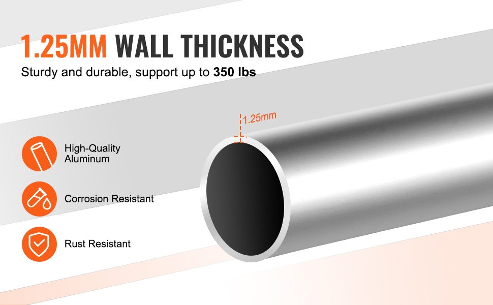 Alumiinirunko ja tukeva rakenne kävelytelineessä