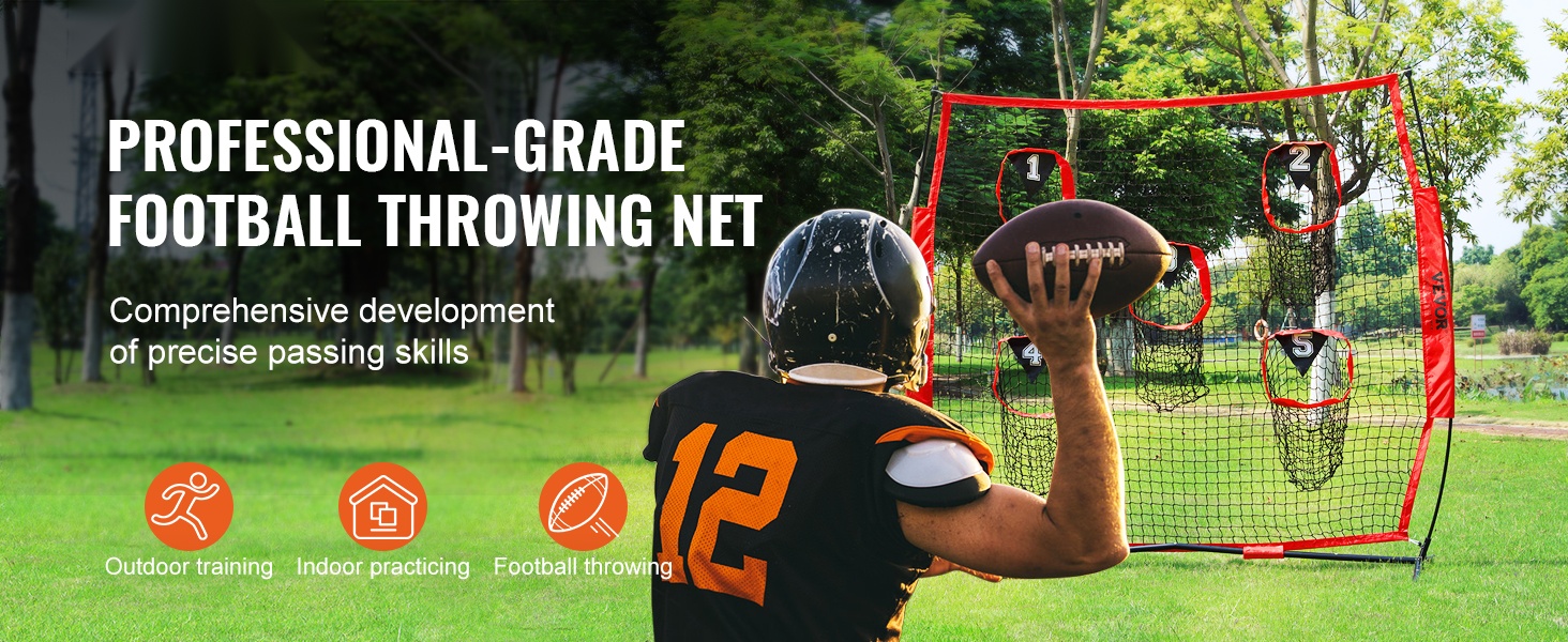 Heittoverkko edestä