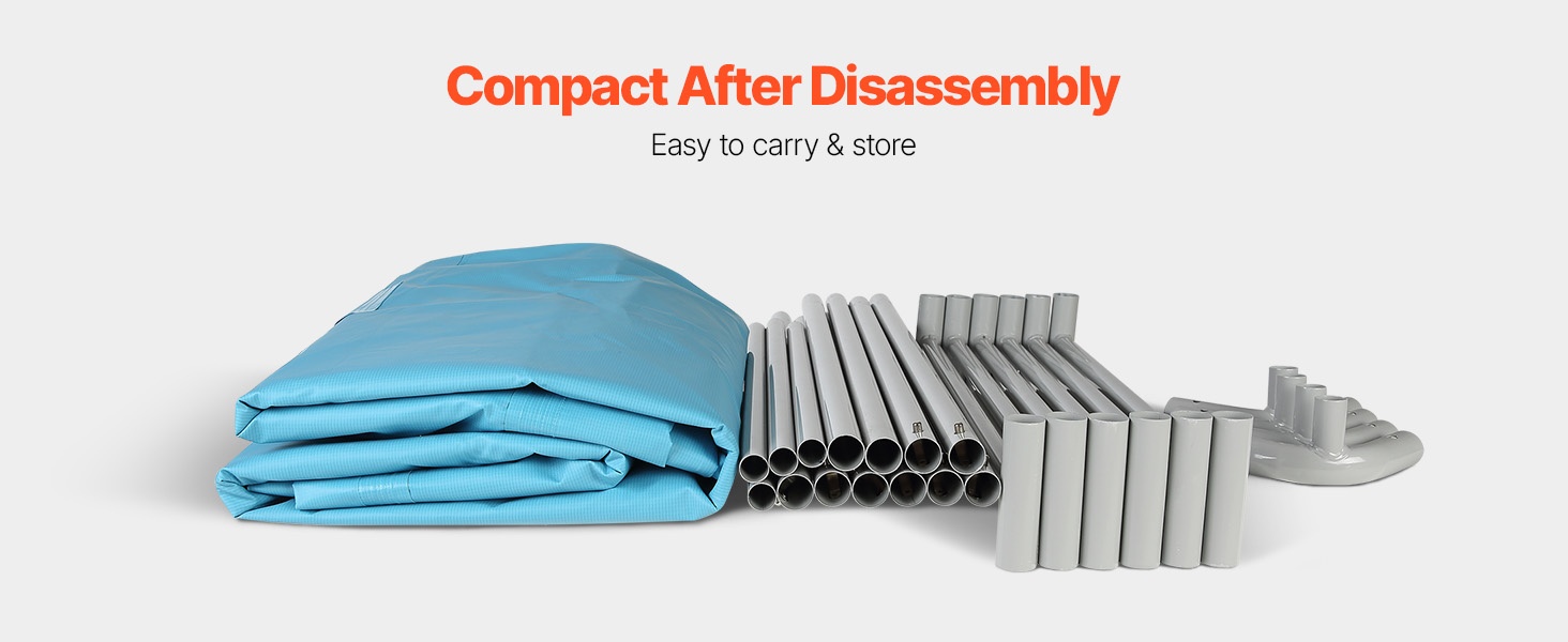 Helposti varastoitava uima-allas