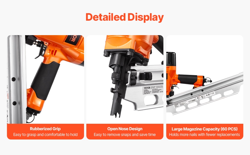 Kehysnaulain erilaisissa kohteissa
