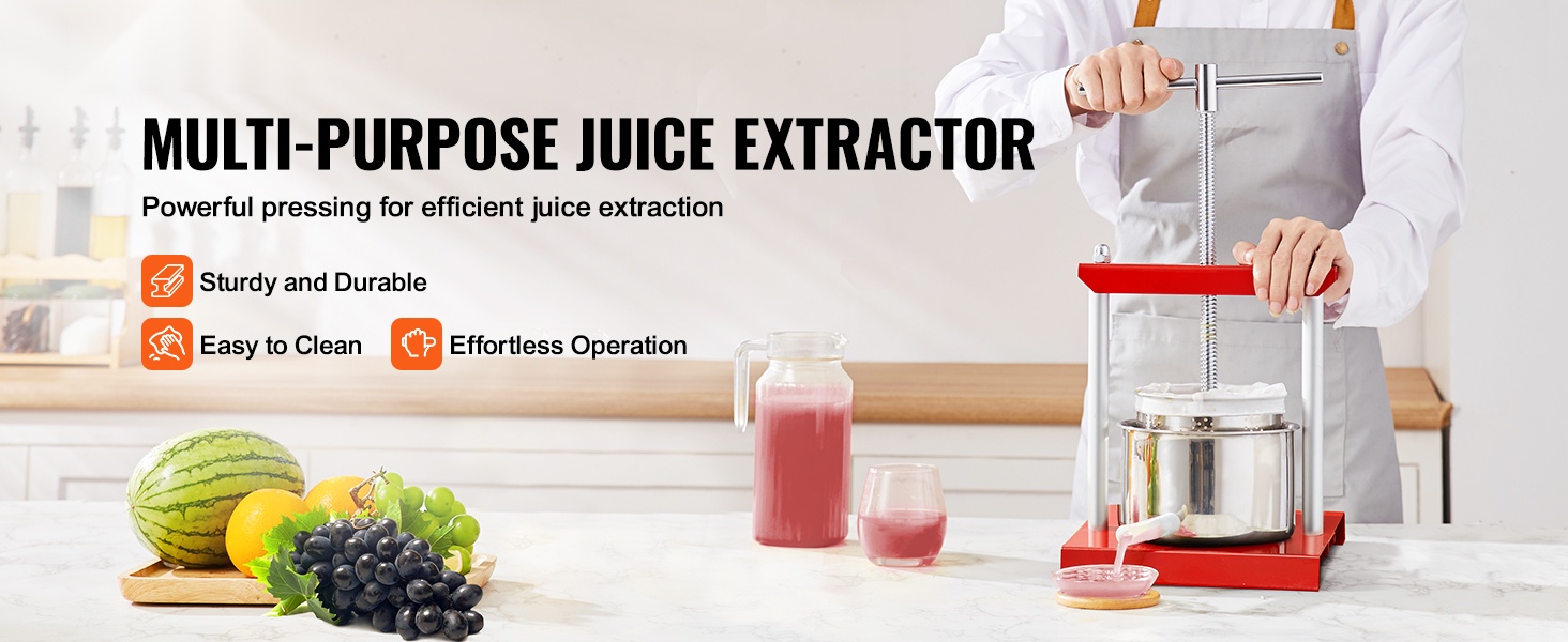 Hedelmä- ja viinipuristin, kokonaisuus