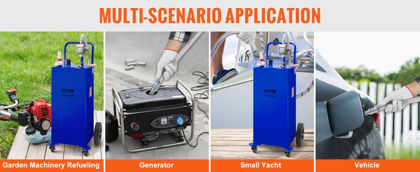 Polttoainesäiliön käyttö eri ajoneuvoille