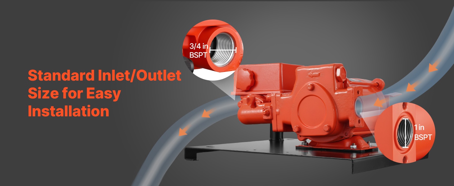 Polttoainepumppu, asennusesimerkki