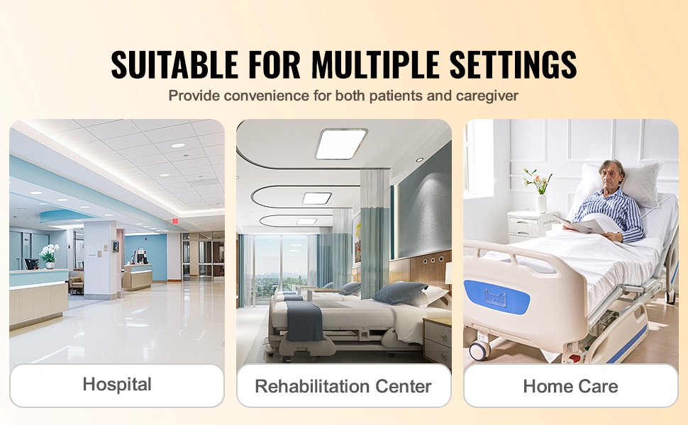 Sairaalasänky erilaisissa hoitoympäristöissä