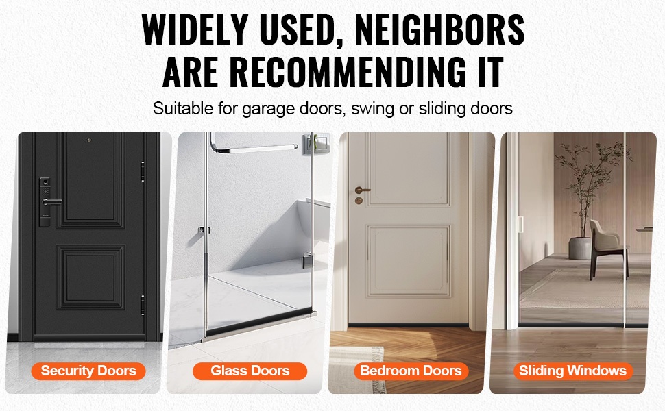 Tiiviste monenlaisiin oviin ja tiloihin