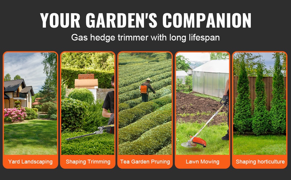 Monitoiminen puutarhatyökalusetti koottuna