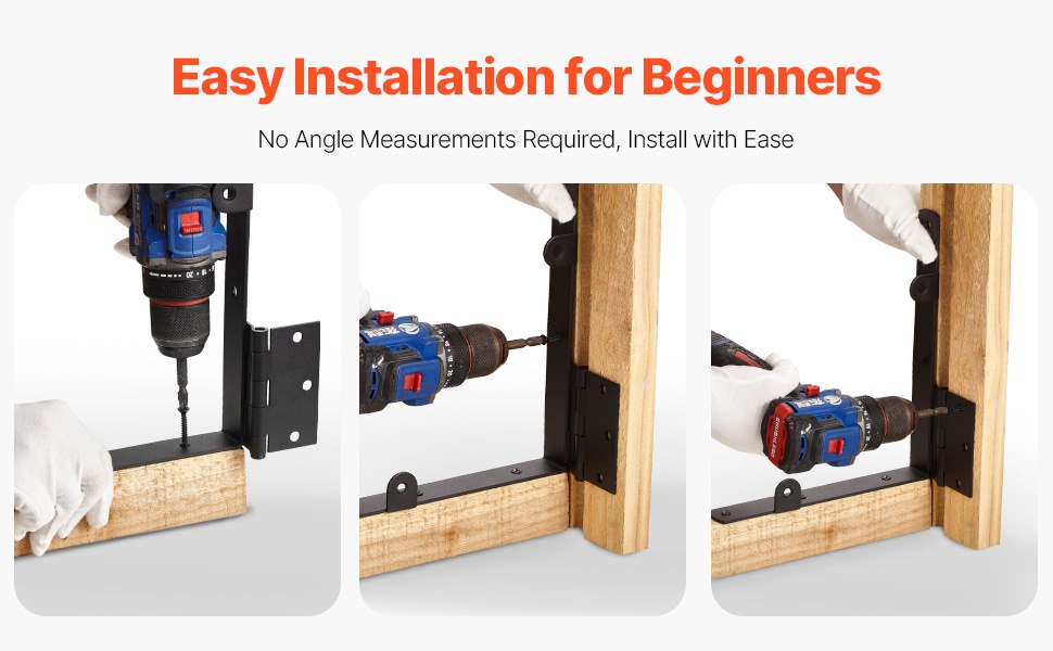 Helppo asennus ruuvaamalla