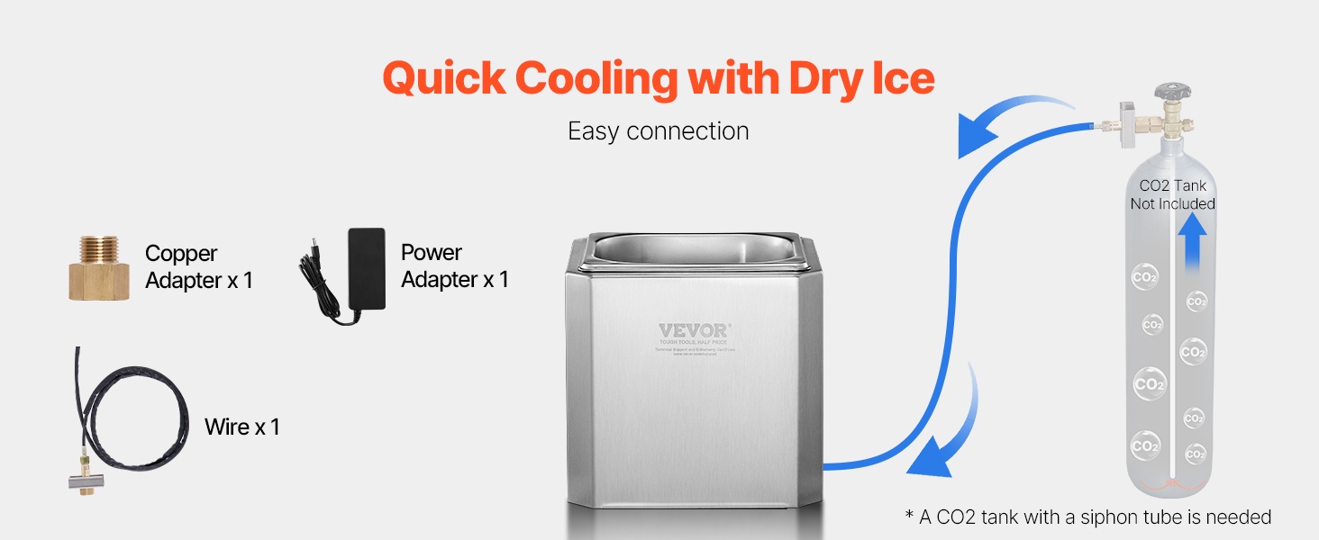 CO2-liitäntä lisävarusteilla
