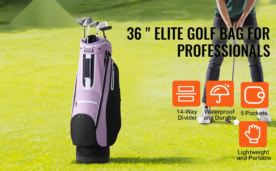 Golfkärrybagi yleisnäkymä