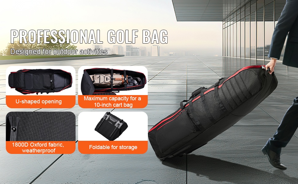 Golf-matkalaukku, yleisnäkymä