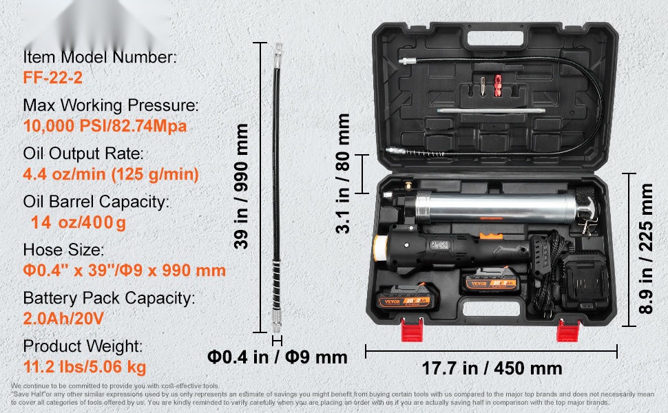 Akkurasvaprässi ja tarvikkeet