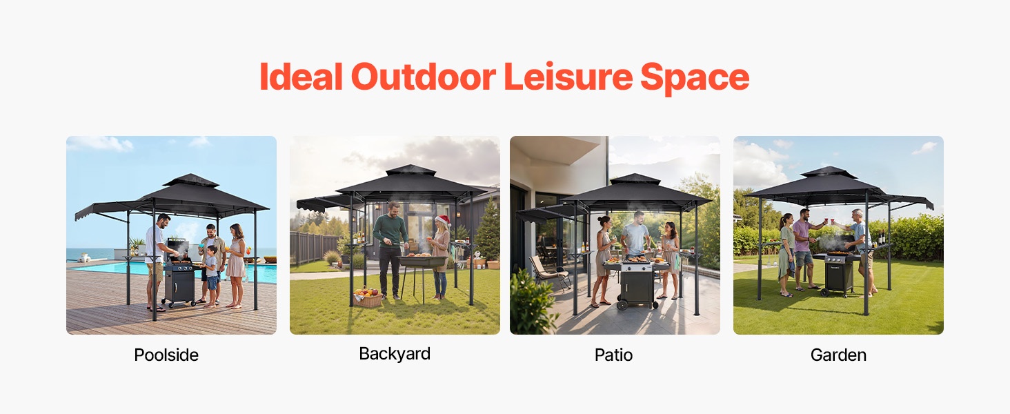 Grillikatos puutarhassa