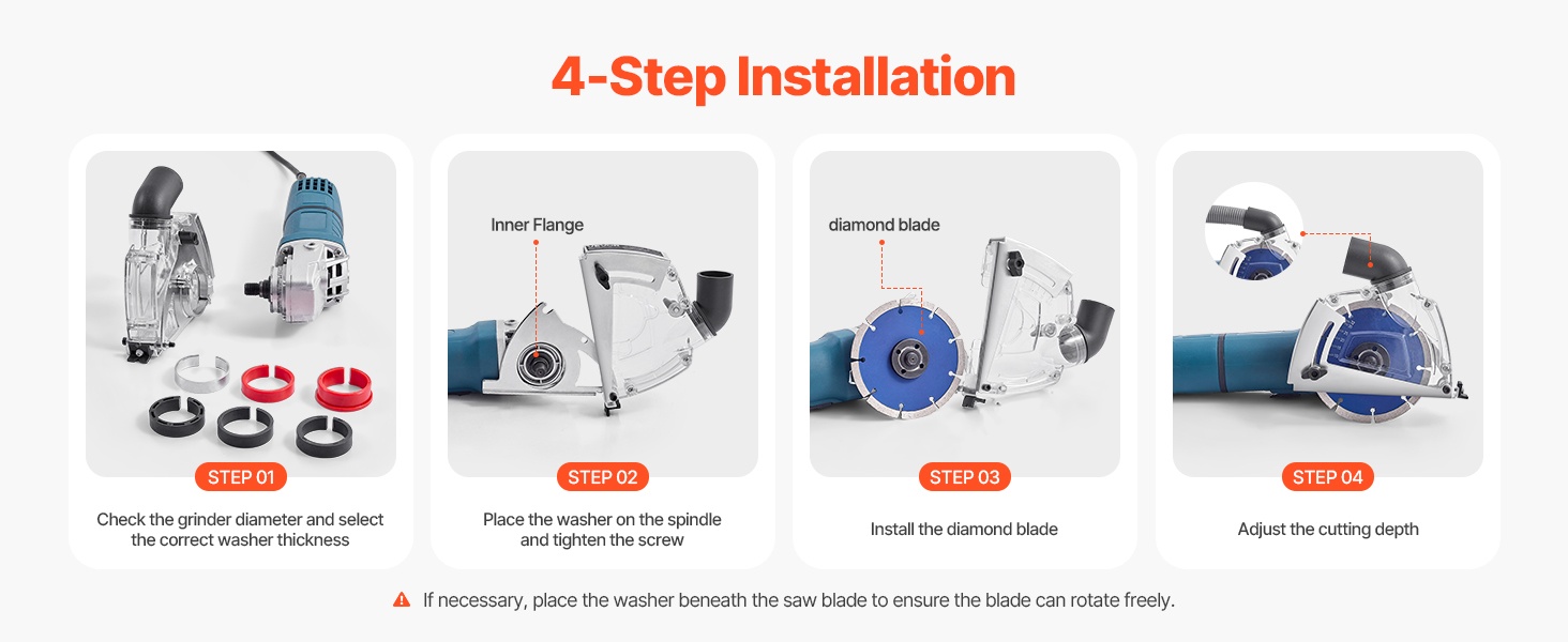 Pölysuoja ja asennustarvikkeet