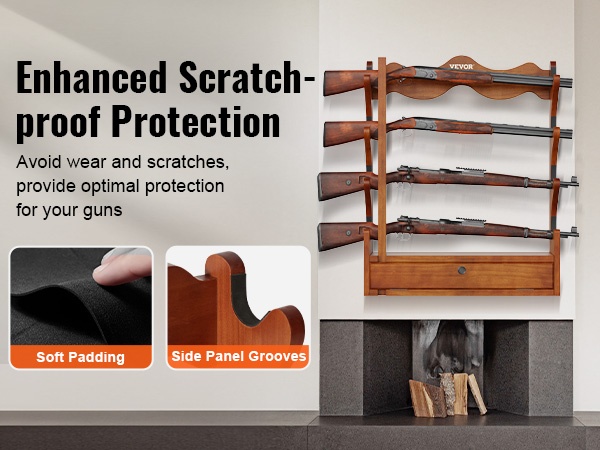 Pehmustetut urat aseiden säilytykseen