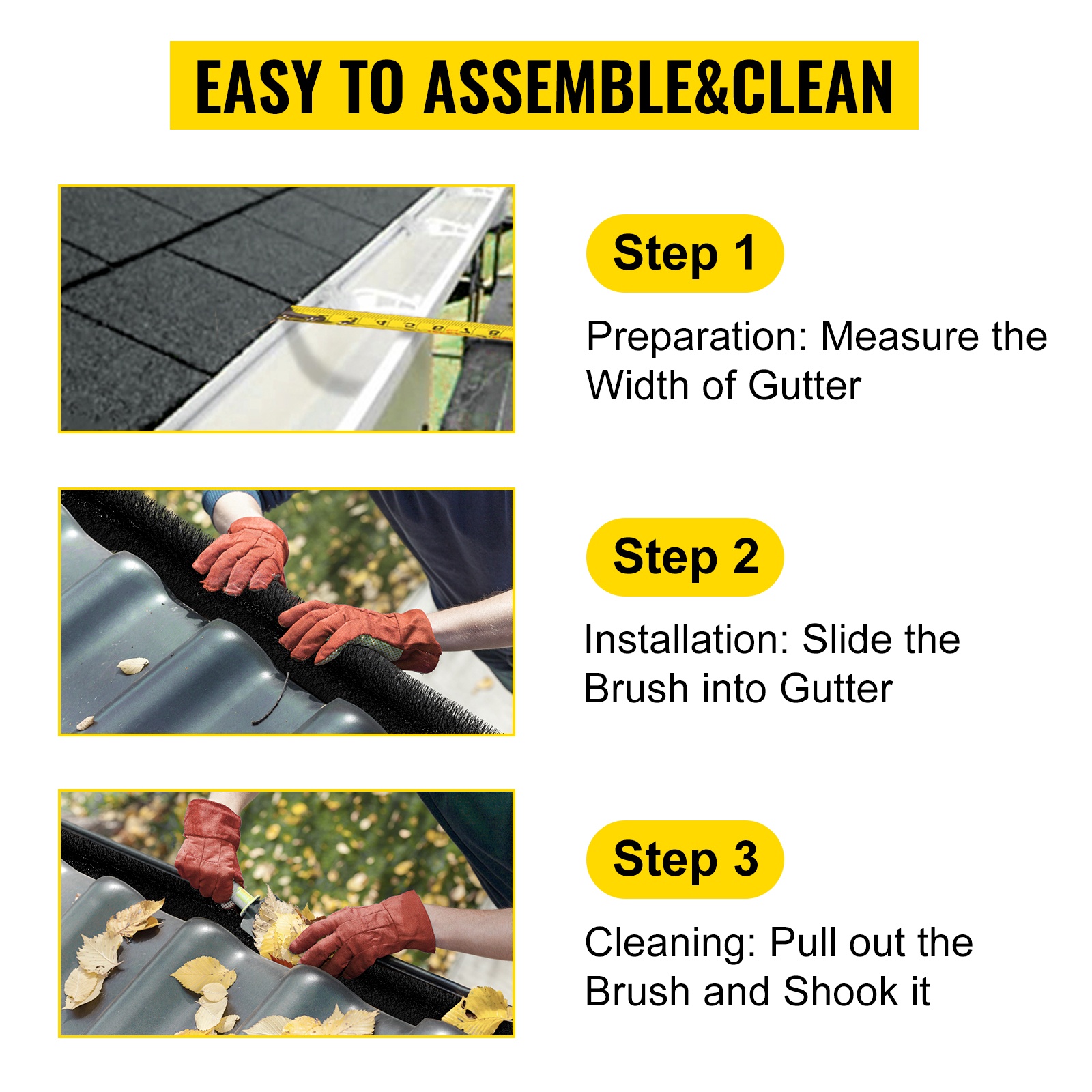 Helppo asennus ja puhdistus