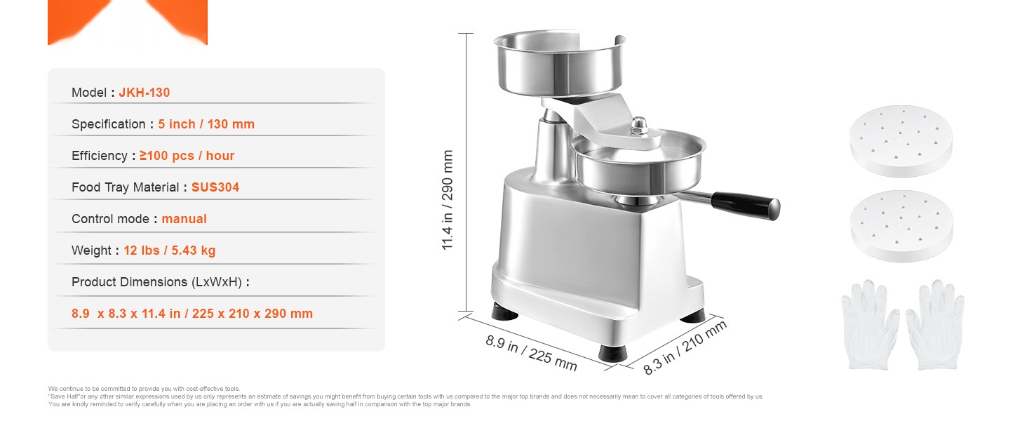 Pihvimuottien yksityiskohta