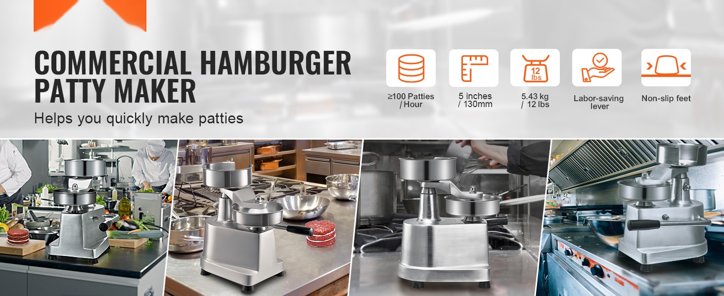 Hampurilaispihvikone yleisnäkymä