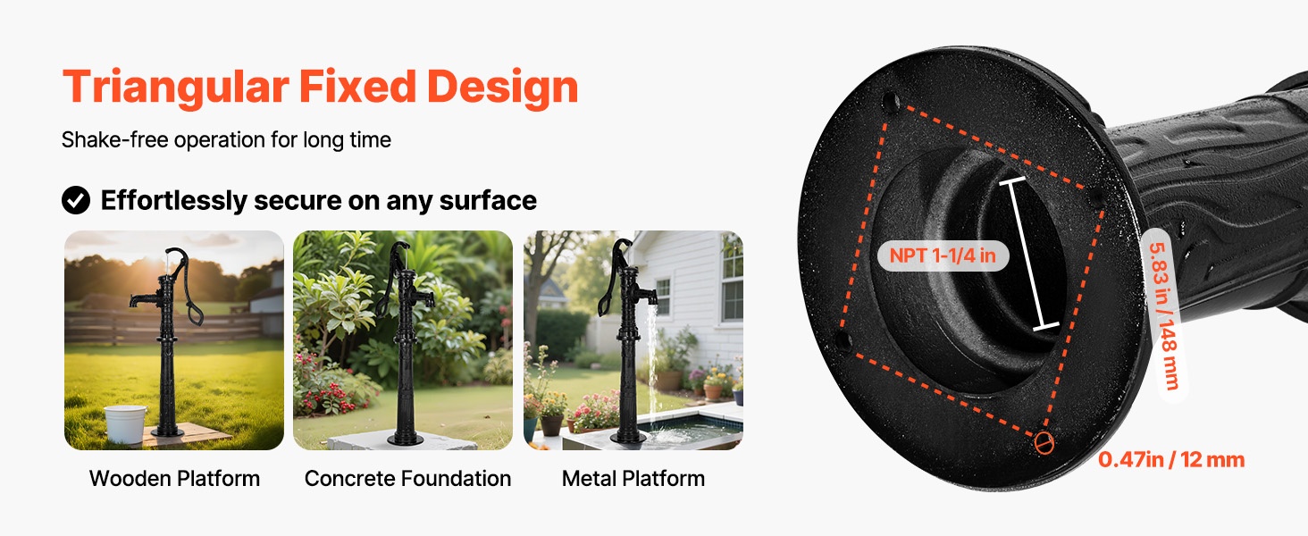 Jalustan kiinnitysreiät ja asennus