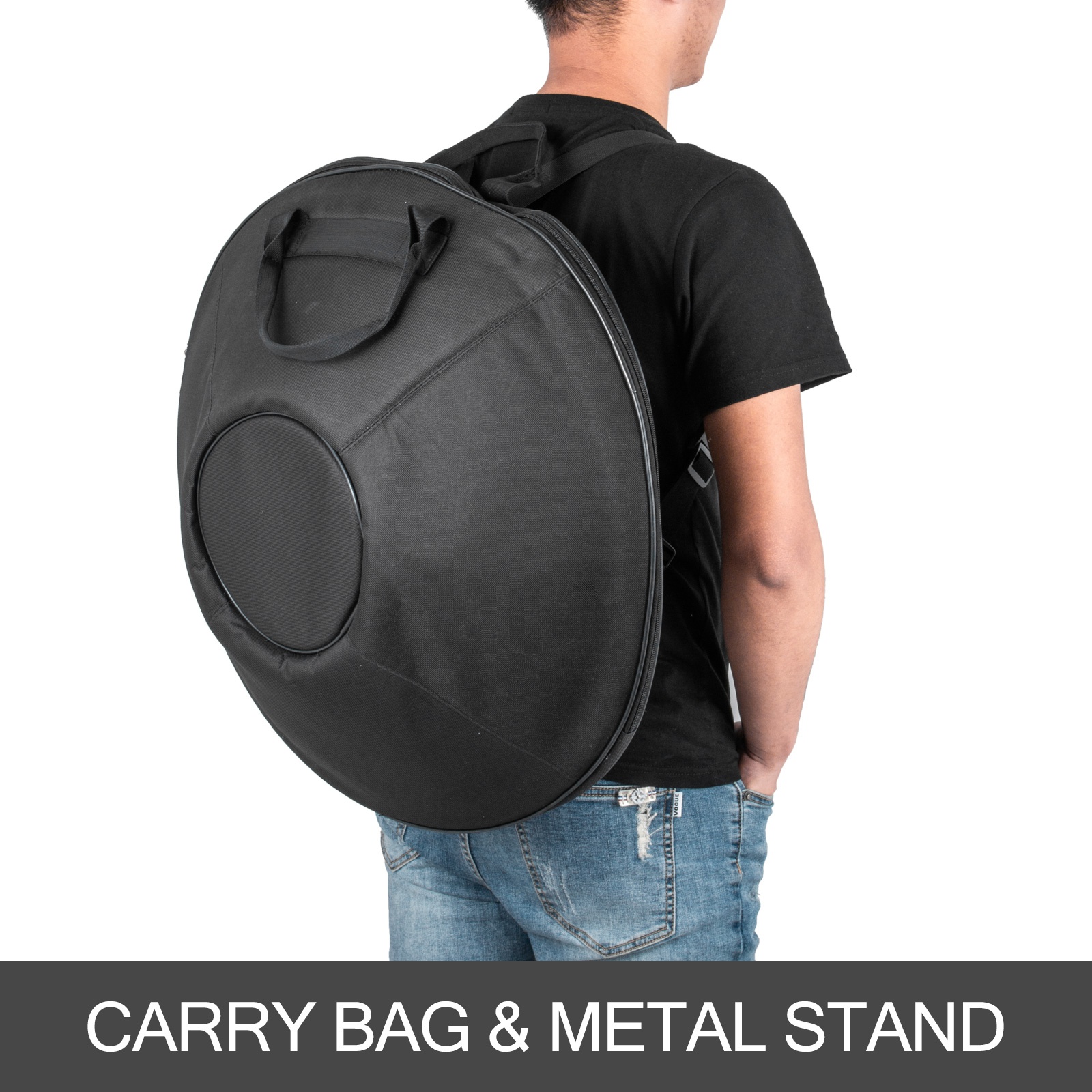 Kantolaukku ja jalusta