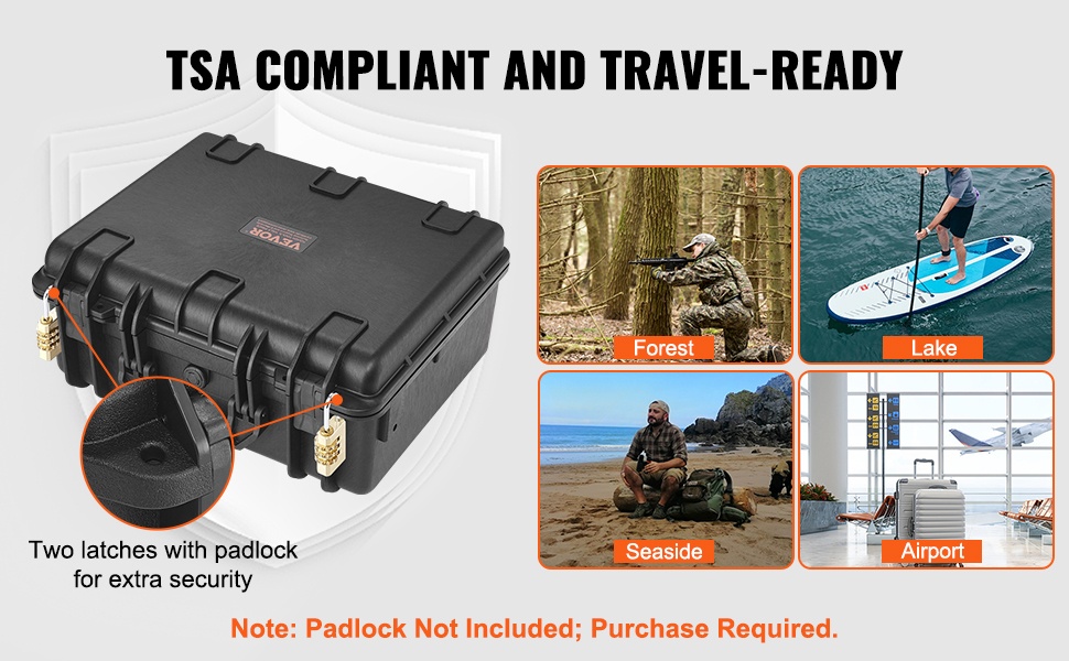 TSA-hyväksytty pistoolilaukku